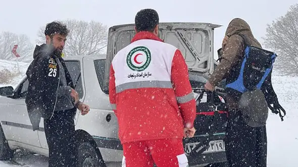  برف برای ۱۴۳ نفر حادثه آفرید