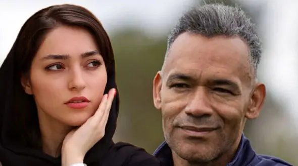 عکس / نگاهی به چیدمان با سلیقه ناب همسر ایرانی خانه  مورایس / رونمایی شیدا مقصودلو از میز شطرنجی عتیقه ، آباژور طلایی ، پرده های شاهانه و کفپوش سلطنتی ...