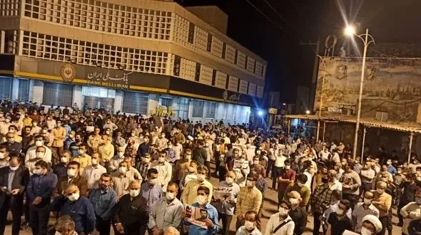 ماجرای تجمع مردم بهبهان چه بود ؟ + عکس و فیلم