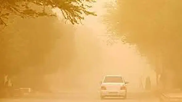 گرد و غبار در راه سیستان و بلوچستان