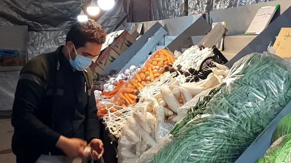 گرانی میوه باعث اعتراض گلپایگانی ها شد + فیلم 