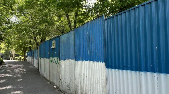 حصارهای پارک لاله 10 روز دیگر برداشته خواهند شد + فیلم و جزئیات