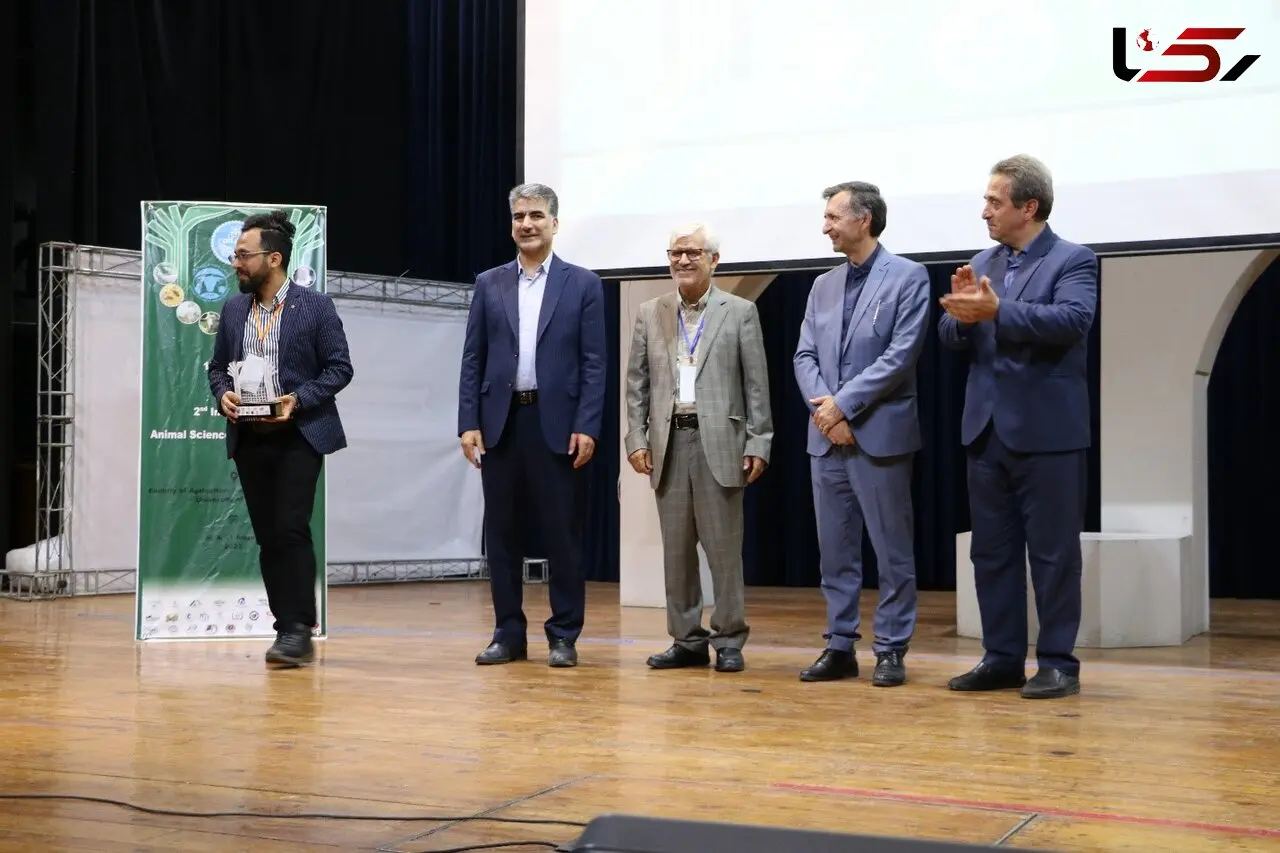 تقدیر از مکمل دام «بن زا پلکس 7» و متابولیسم اپتیمایزر زنبور عسل «بن زا بی» در کنگره علوم دامی تهران