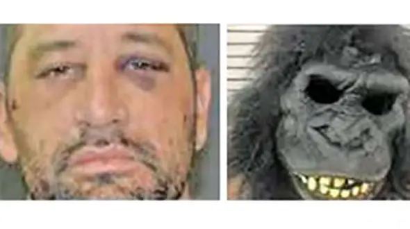 3 سال زندان برای مرد گوریلی