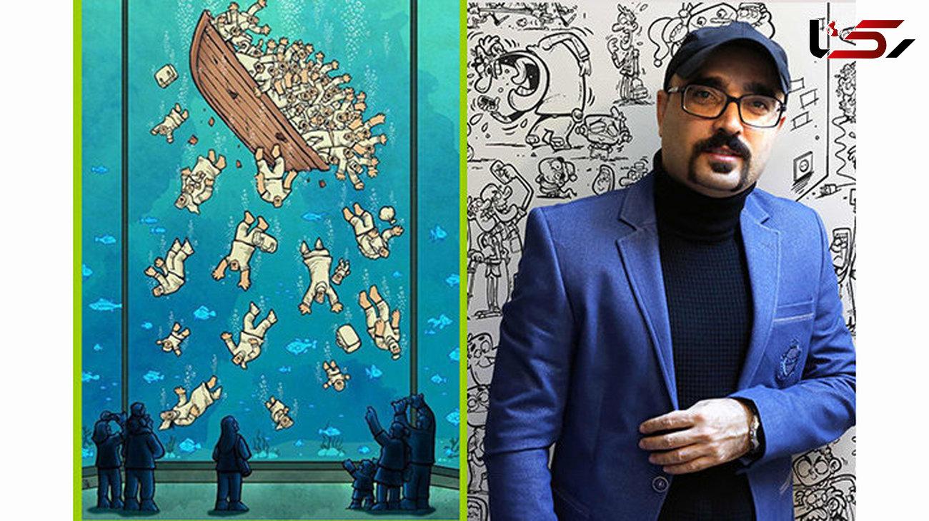 جایزه بزرگ در دستان کارتونیست ایرانی