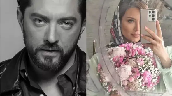 ریخت و پاش بهرام رادان در شب تولد همسرش مینا !!