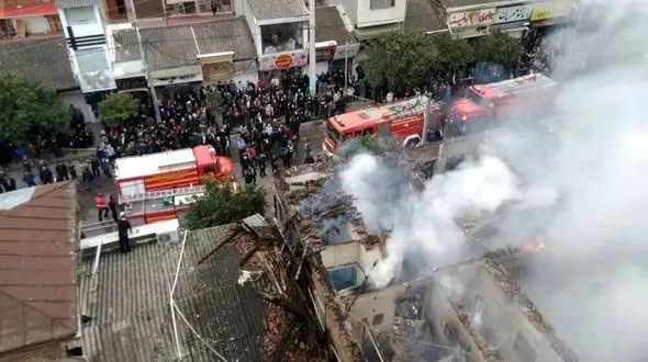 حریق؛ خیابان پاسداران را به روی مسافران بسته بود / عاقبت چه شد؟