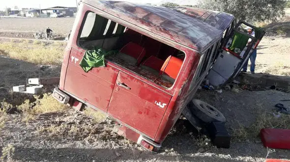 واژگونی مرگبار مینی بوس دانش آموزان در کرمانشاه / صبح امروز رخ داد