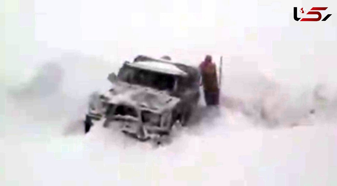 برف راه ارتباطی کردستان _کرمانشاه را مسدود کرد