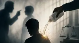 اسیدپاشی تلخ پدر به پسر/ پدر در زندان جان باخت / با مادرم دعوا کردم پدرم تلافی کرد