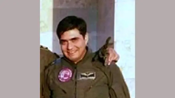 عکس خلبان جنگنده ایرانی که دیروز در سبلان  سقوط کرد + فیلم
