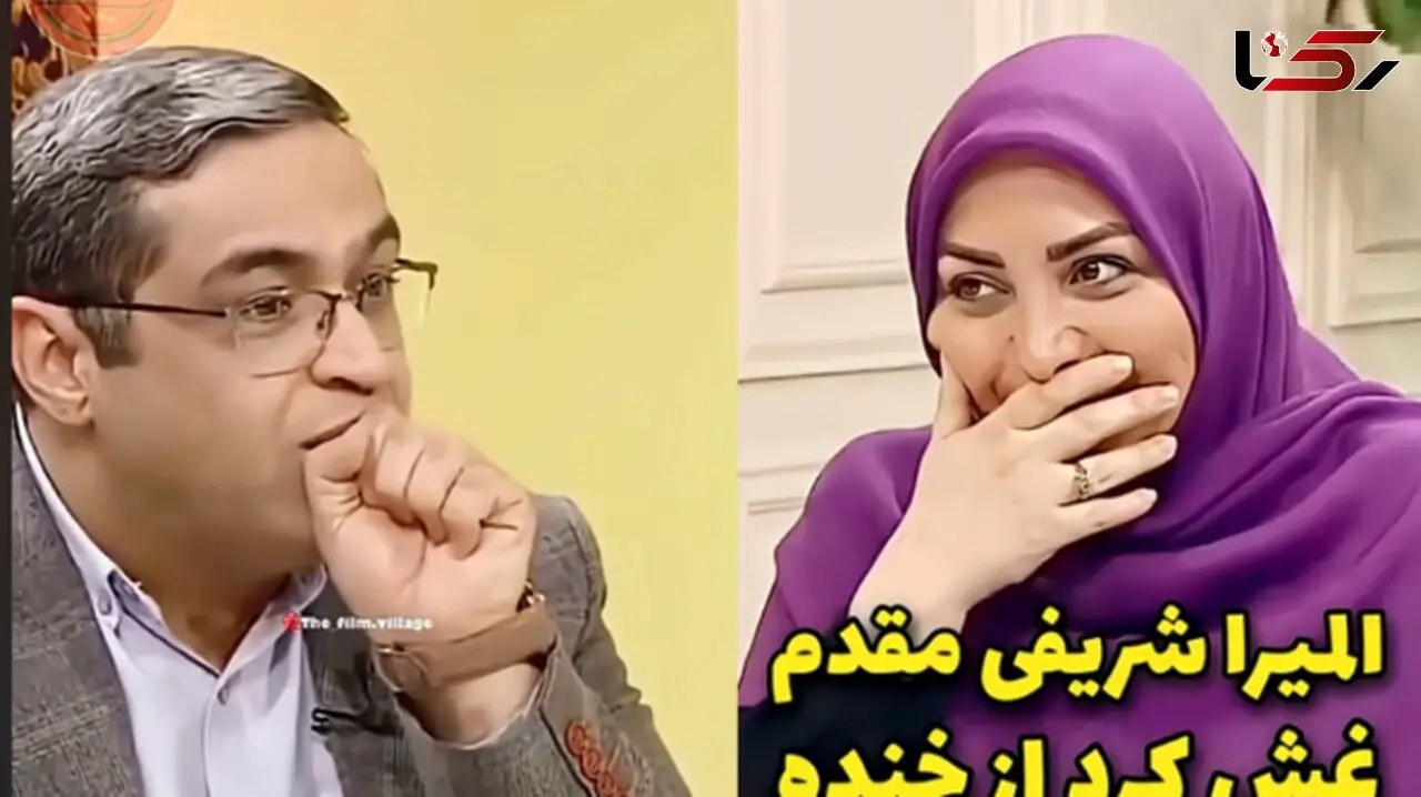 فیلم / المیرا شریفی‌مقدم : شوهرمنم میگه خیلی خشنی.. / سعید عزیزی : بعضی خانوما خشنن! انگار نه انگار شوهر دارن /  /  آقا مثل بچه گربه مهربون اونجا نشسته غذاشو میندازن جلوش !