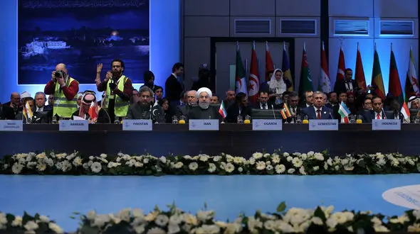 سخنرانی دکتر روحانی در اجلاس فوق العاده سران کشورهای عضو سازمان همکاری اسلامی+فیلم