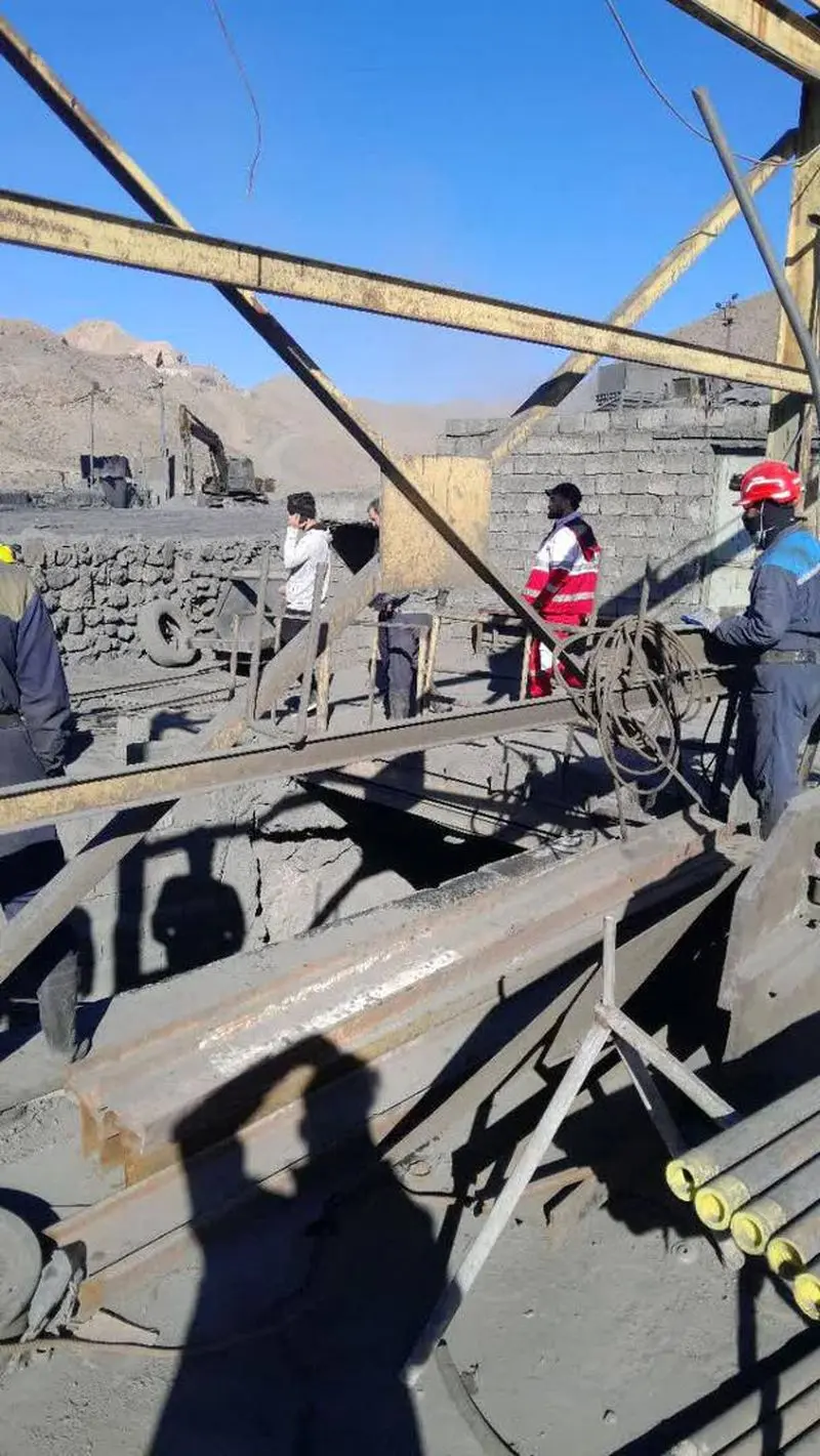 حادثه معدن کوشک بافق (5)