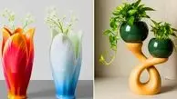 گلدان  دکوری با طراحی شیک؛ 15 مدل منحصر به فرد برای دکوراسیون خانه شما