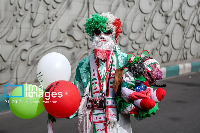 حضور مردم ایران در راهپیماتیی 22 بهمن 1404