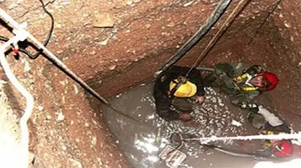 کشف  مرد همدانی از عمق چاه / او در یک قدمی مرگ بود