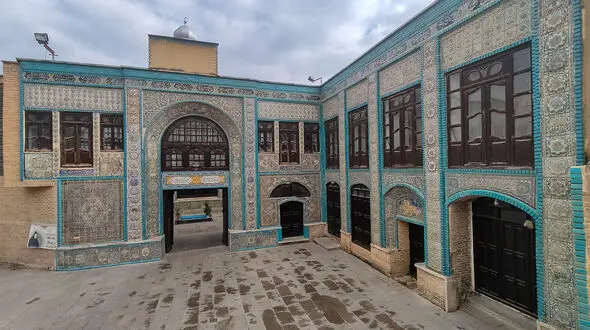 ببینید / تکیه معاون الملک بازتاب هنر معماری ایرانی + فیلم 