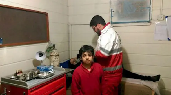 تصادف همسر و فرزند هادی نوروزی با خودروی بی ام و در سواد کوه+عکس