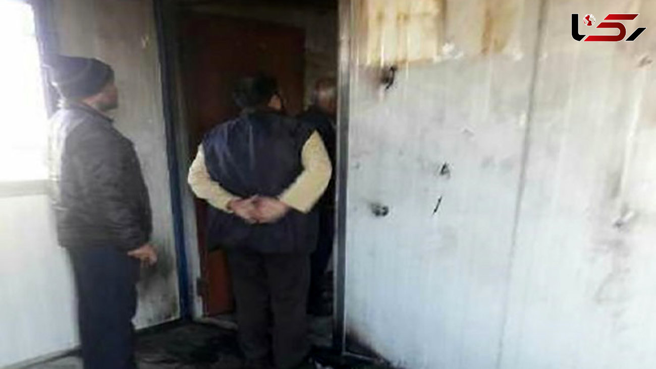 معلم فداکار در آتش سوخت اما جلوی تکرار حادثه شین آباد را گرفت