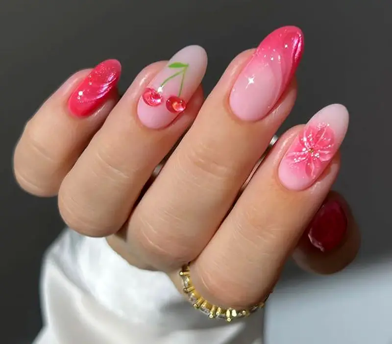 طرح ناخن شیک و باکلاس تابستانی<p> </p>