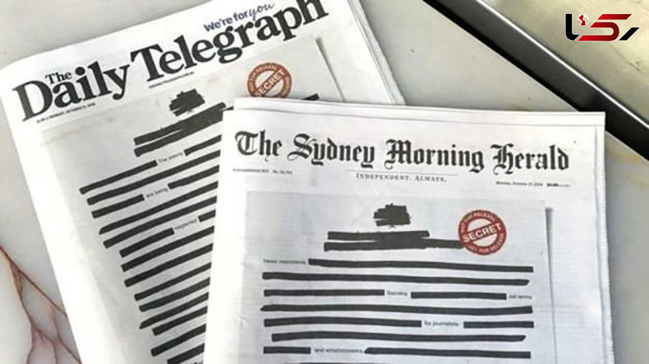 روزنامه‌های استرالیا سیاه شدند 