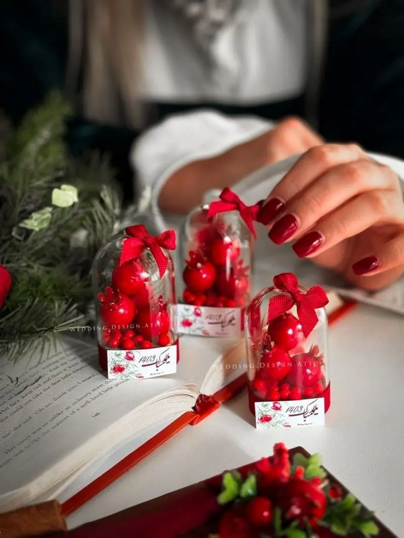 ایده گیفت شب یلدا | شیک ترین و جذاب ترین ایده گیفت شب یلدا برای عروس و مهمانی 1404 که خیلی کیوت جذاب و خاصه!