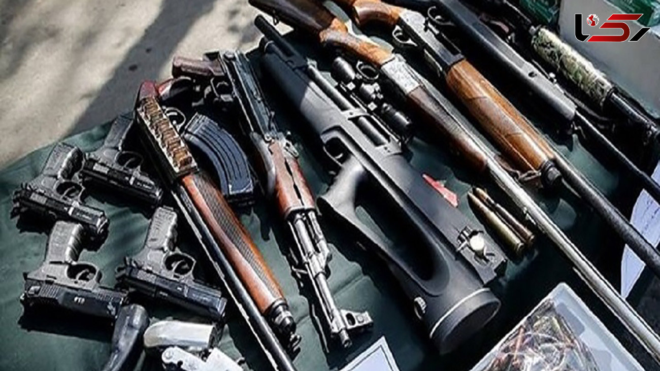 پراید حامل سلاح قاچاق در کرمانشاه توقیف شد/ کشف ۸۸ قبضه اسلحه غیرمجاز