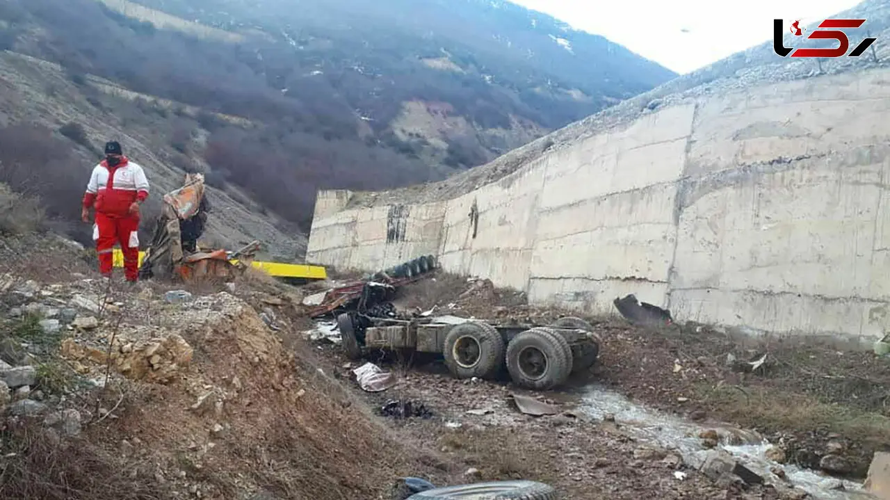 
یک کشته بر اثر واژگونی تریلی در سوادکوه
