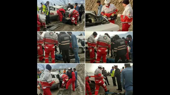 ریزش مرگبار کوه در آبعلی + عکس