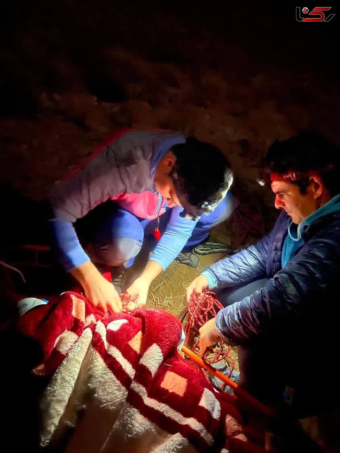 بانوی کوهنورد آسیب دیده نجات یافت
