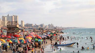 عکس ساحل شنای غزه پیش و پس از جنگ ! / زیبایی اش خرابه شد !