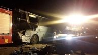 تصادف مرگبار اتوبوس مسافربری با ال نود در مازندران + جزییات تلخ