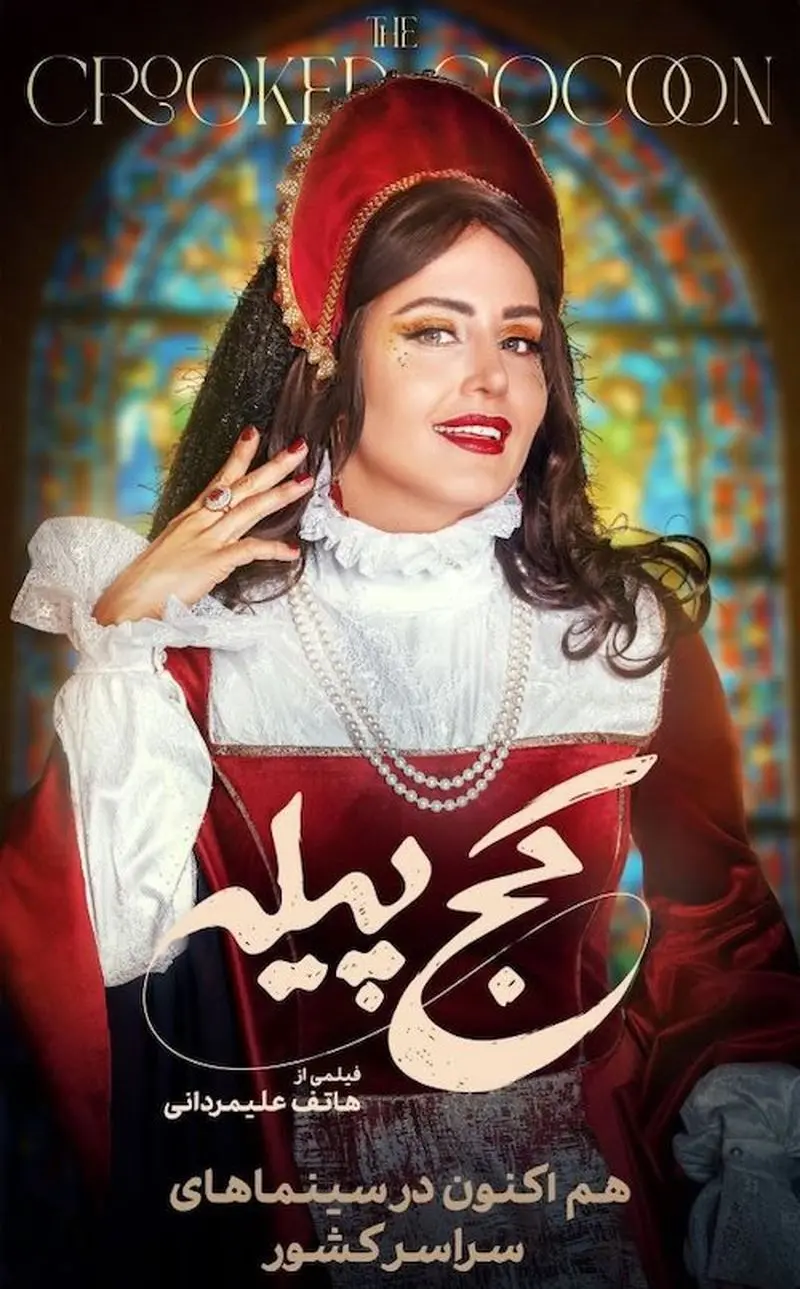 آرایش رنگی الناز شاکردوست