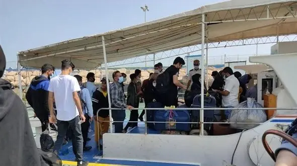 نخستین سفر زائران اربعین از طریق بندر خرمشهر به بصره + زمان و جزئیات