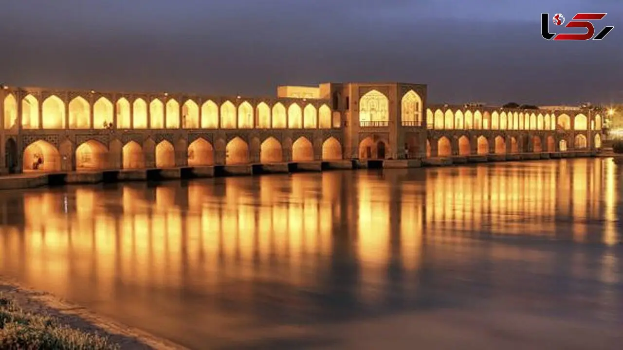 آرامش و زیبایی زاینده رود اصفهان + فیلم