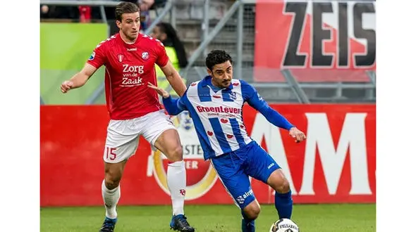  پیروزی هیرنوین با گلزنی قوچان‌نژاد 