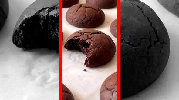 فیلم طرز تهیه کوکی دبل چاکلت خانگی ساده