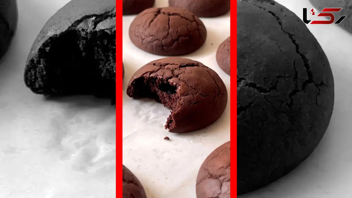 فیلم طرز تهیه کوکی دبل چاکلت خانگی ساده