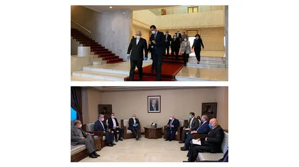 دیدار کرونایی ظریف با بشار اسد 