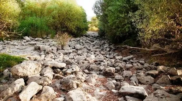 مرگ تدریجی رودخانه قرانقو سهند آباد