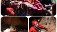 سقوط مرگبار مرد 55 ساله از کوه صفه/ عملیات سه ساعته برای نجات او +عکس و فیلم
