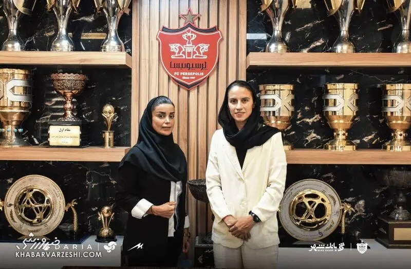 نیلوفر اردلان سرمربی تیم فوتبال بانوان پرسپولیس شد +عکس