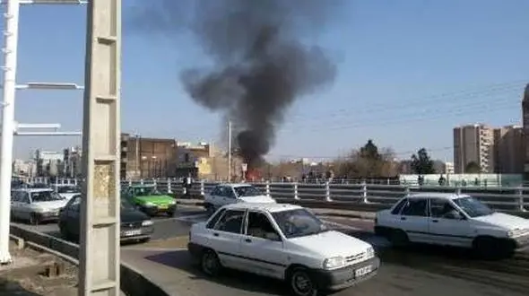 فیلم 9 انفجار پی در پی در اسلامشهر +تصاویر