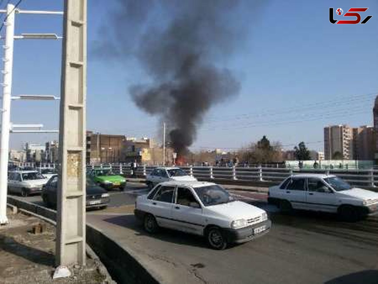 فوری/فیلم 9 انفجار پی در پی در اسلامشهر + فیلم و عکس