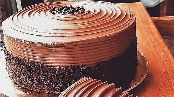 کیک شکلاتی دسر خوشمزه 