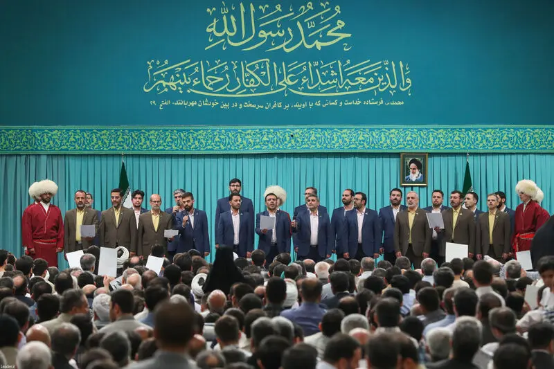 گرامیداشت عید میلاد پیامبر اکرم (ص) و امام صادق (ع) در حسینیه امام خمینی(ره) 