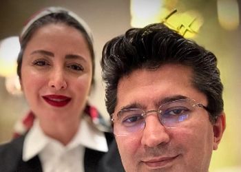  عکس/ تیپ و استایل جذاب پاییزی  شیلا خداداد و همسر جراحش / هر دو زیبا و شیک از جنس ایرانی اصیل ...