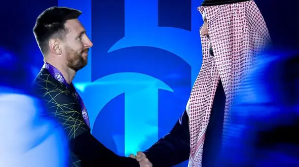 رقم باورنکردنی برای کشاندن مسی به عربستان! + عکس