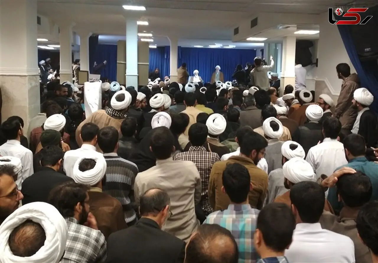 اعتراض طلاب قم نسبت به اغتشاشات اخیر 